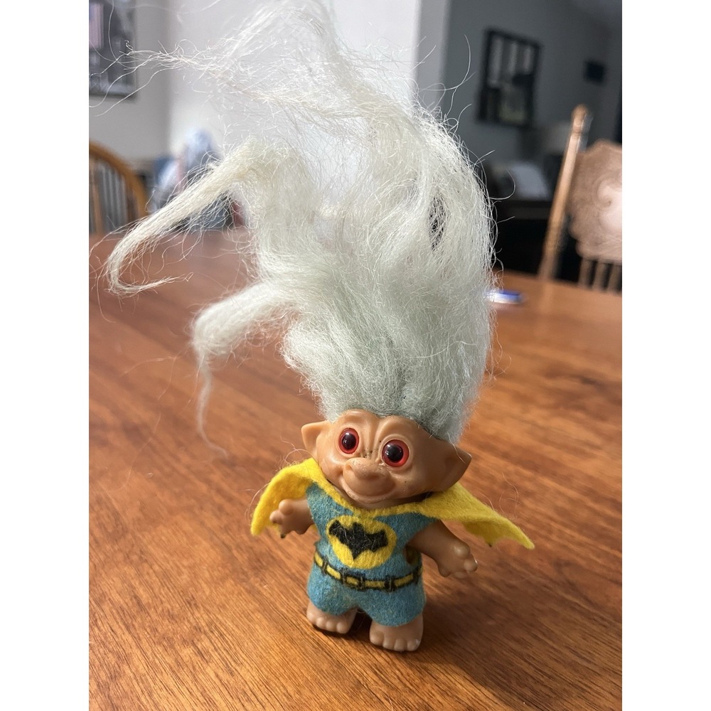 1966 - Vintage "BATMAN Troll" Doll. W/original cape - - Picture 2 of 10